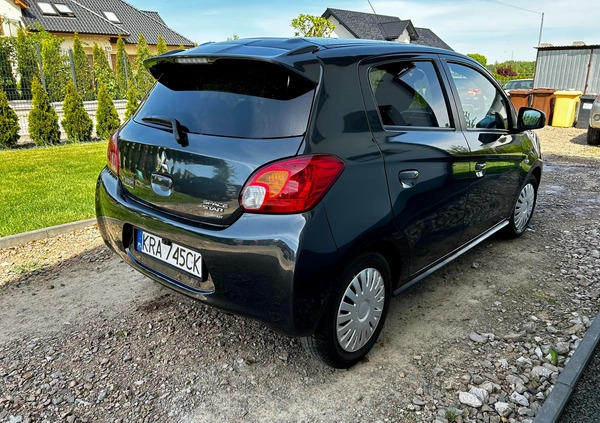 Mitsubishi Space Star cena 19500 przebieg: 137048, rok produkcji 2013 z Kraków małe 154